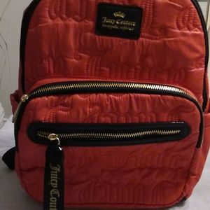 Women Red Juicy Couture Backpack